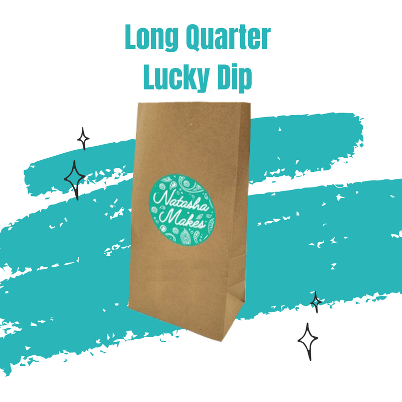 Natasha's Lucky Dip: 5 x Mystery Long Quarter BLENDERS AND PREMIUM PLAINS bundle
