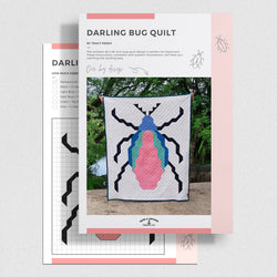 INSTRUCTIONS: Tracy Perks 'Darling Bug' Quilt Pattern: PRINTED VERSION