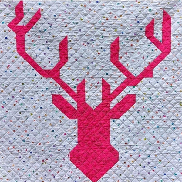 FABRIC KIT: Tracy Perks 'The Stag' Quilt: 100% Cotton Plains