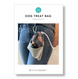 INSTRUCTIONS: Dog Treat Bag: PRINTED VERSION