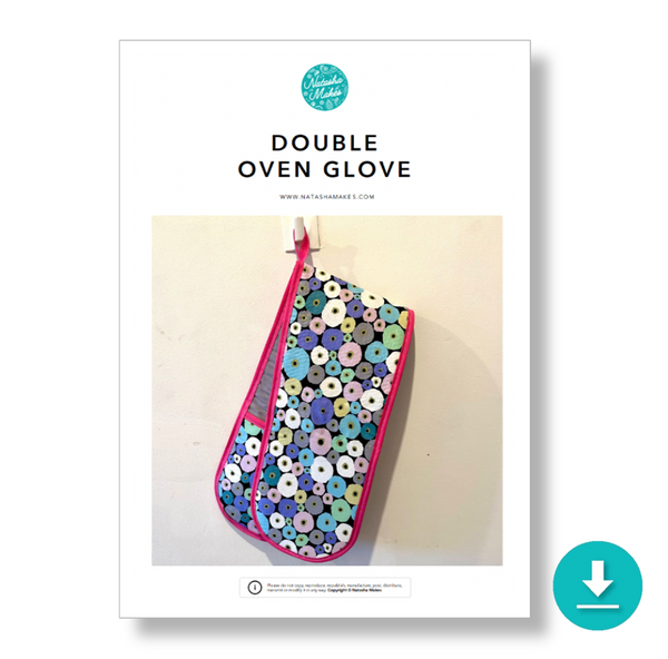 INSTRUCTIONS: Double Oven Glove: DIGITAL DOWNLOAD