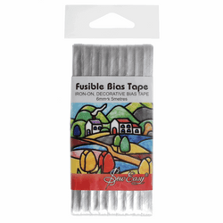 Sew Easy: Fusible Bias Tape: 5m x 6mm: Silver