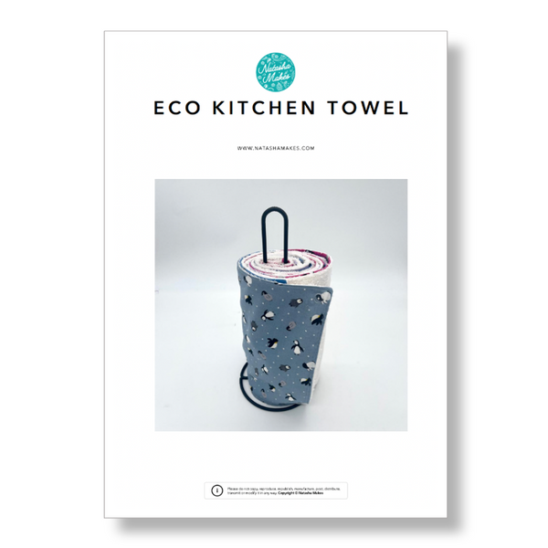INSTRUCTIONS: Eco Kitchen Towel: PRINTED VERSION