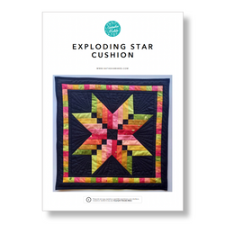 INSTRUCTIONS: 'Exploding Star' Cushion Pattern: PRINTED VERSION