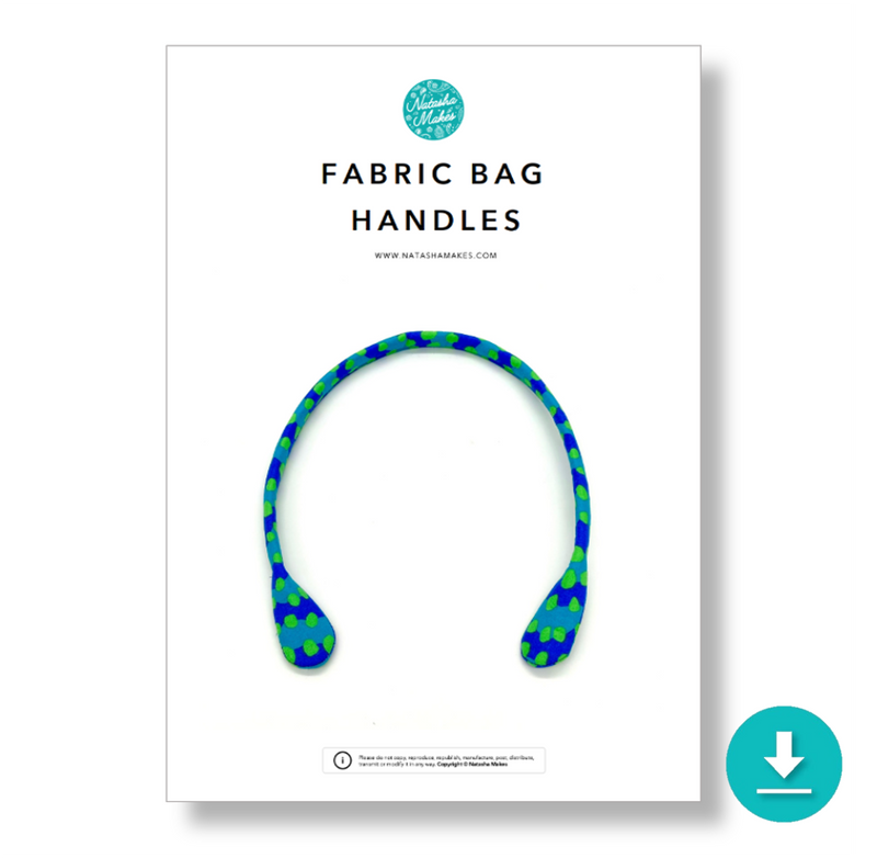 INSTRUCTIONS: Fabric Bag Handles: DIGITAL DOWNLOAD