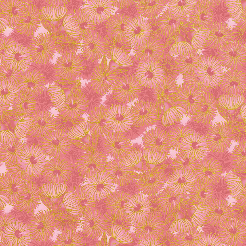 Leesa Chandler | Under The Australian Sun 'Flowering Gum' Dusty Pink 0012 26: by the 1/2m
