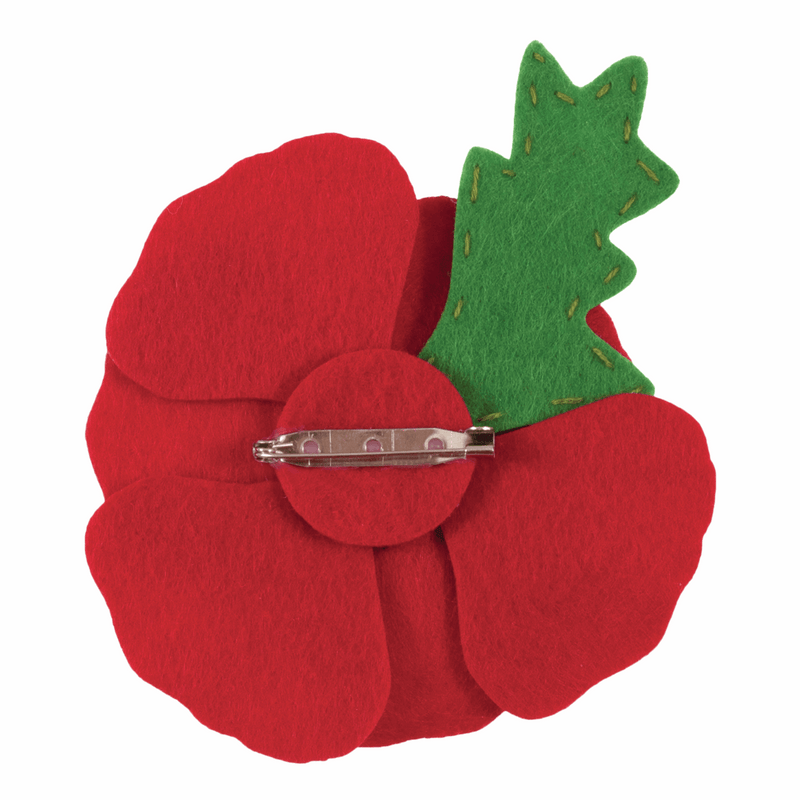 Trimits: 'Make Your Own' Felt Kit: Poppy Brooch