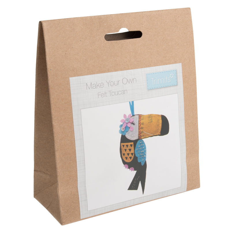Trimits: 'Make Your Own' Felt Kit: Toucan