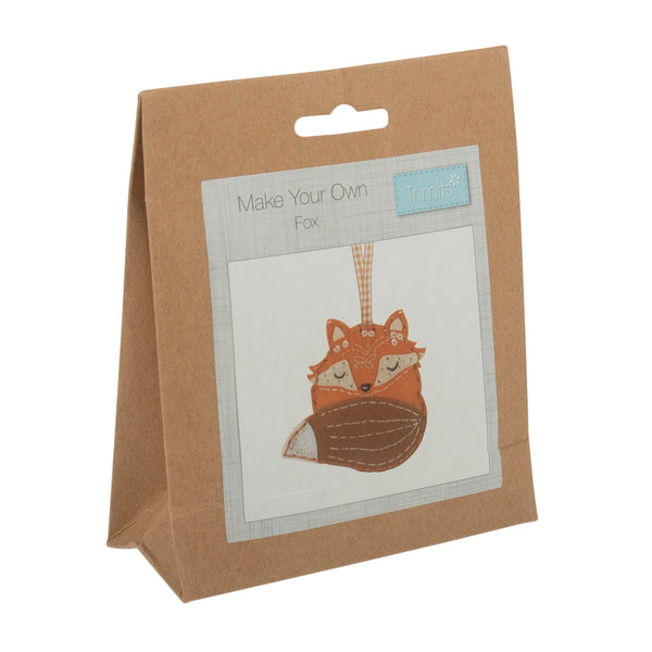 Trimits: 'Make Your Own' Felt Decoration Kit: Fox