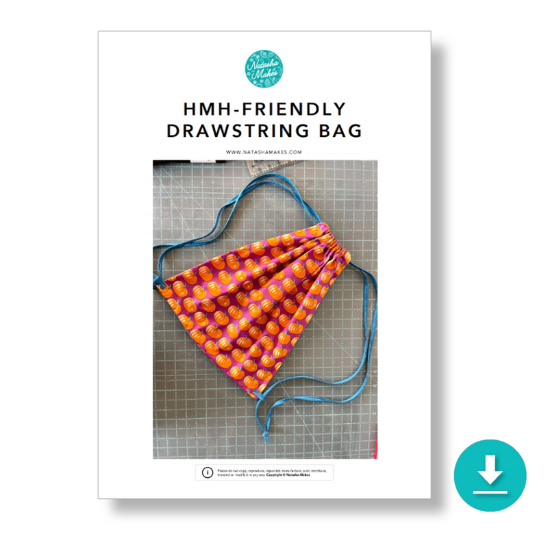 INSTRUCTIONS: HMH-Friendly Drawstring Bag: DIGITAL DOWNLOAD