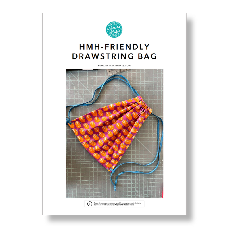 INSTRUCTIONS: HMH-Friendly Drawstring Bag: PRINTED VERSION
