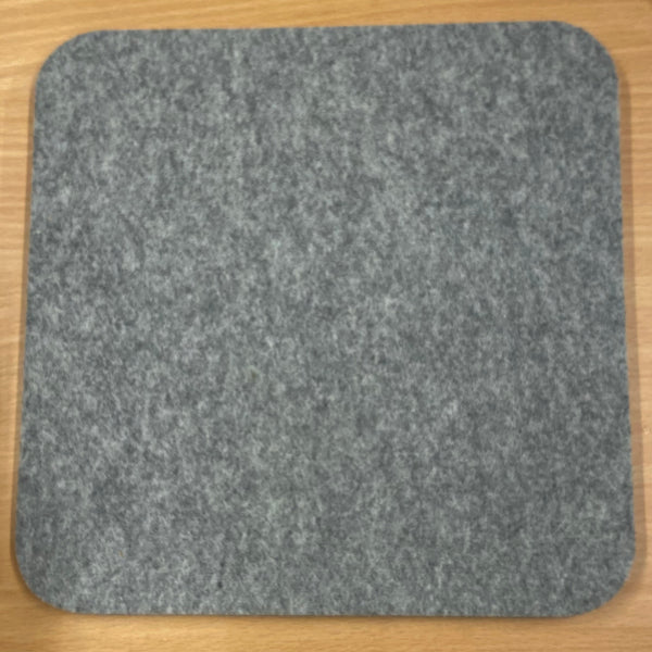 Grey Felt Pressing Mat: Approx 10" x 10" Square