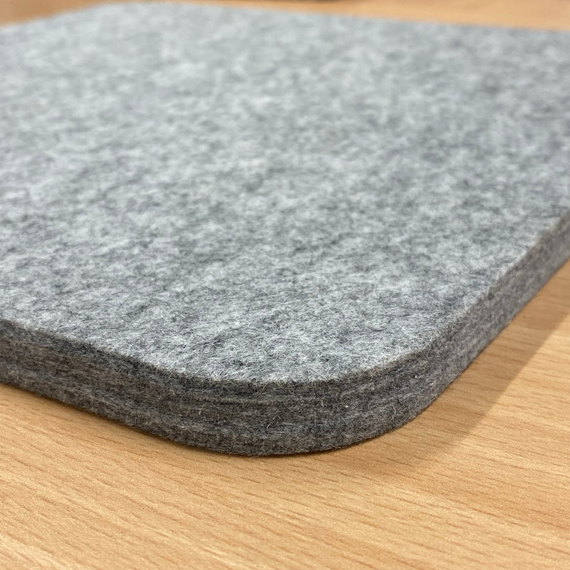 Grey Felt Pressing Mat Approx 10" x 10" Square Natasha Makes