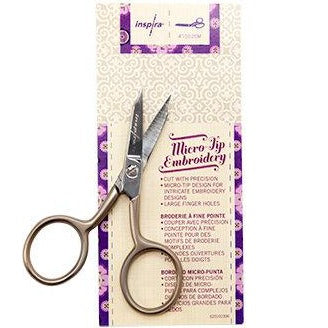 INSPIRA® 4" Micro Tip Embroidery Scissors