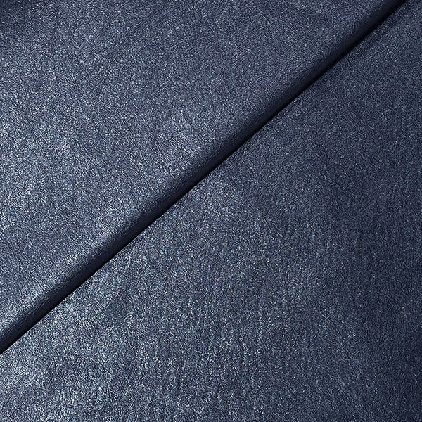 Faux Leather / Leatherlook PU in COBALT BLUE: by the 1/2m