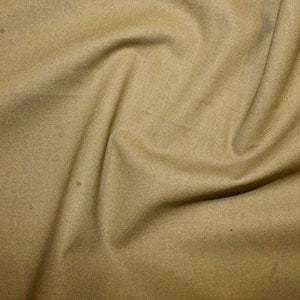 100% Cotton Plain: #67 Khaki: by the 1/2m