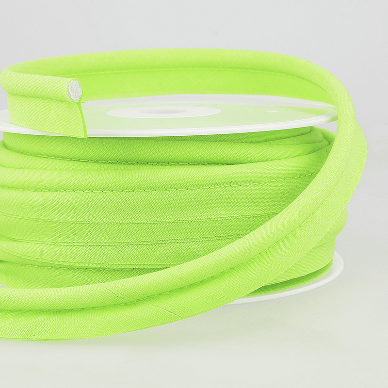 Flanged Piping: 5mm: #16 Lime Green: By the 1/2m