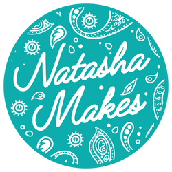 Natasha Makes Two Tone EPP Zip Pouch - INSTRUCTIONS ONLY Instructions | Natasha Makes