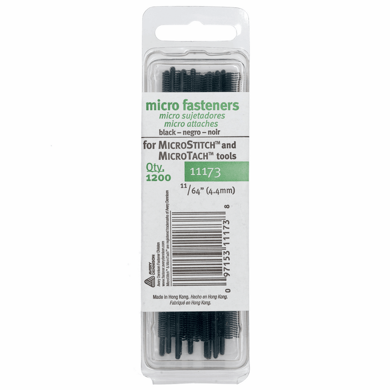 AVERY: Microstitch Fastener Refill: Black