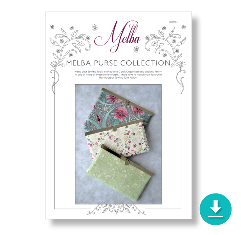 INSTRUCTIONS: Leesa Chandler 'Melba Purse Collection' Pattern: DIGITAL DOWNLOAD