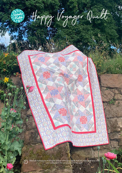 INSTRUCTIONS: Happy Voyager Quilt: PRINTED VERSION
