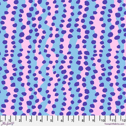 Kaffe Fassett Collective | August 2022: 'Bubble Stripe' Purple BM082.PURPLE: by the 1/2m