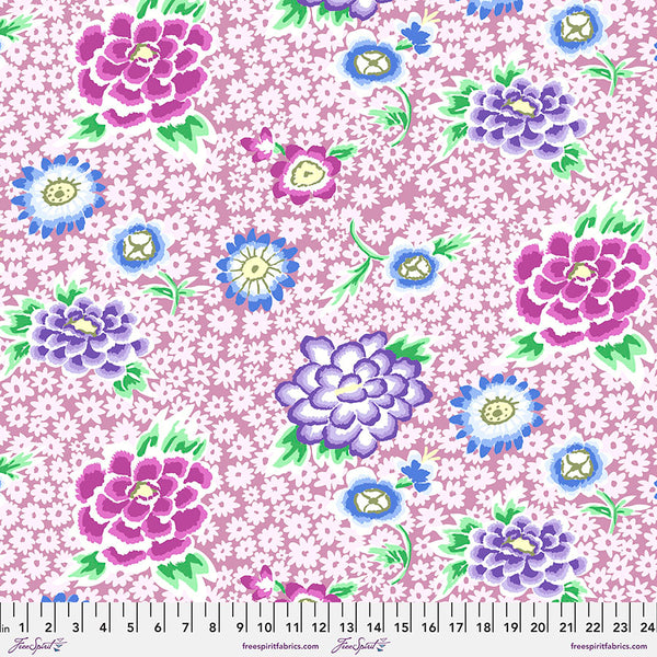 Kaffe Fassett Collective | February 2022: 'Charlotte' Pastel: by the 1/2m