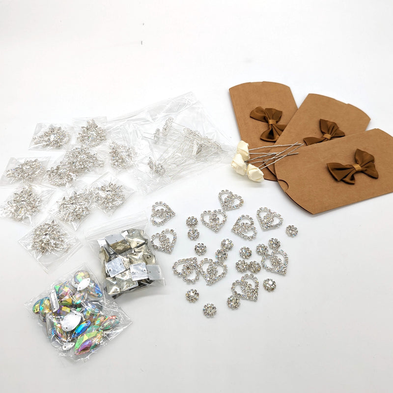 Craft Corner | Pill Box & Diamante Accessory Bundle