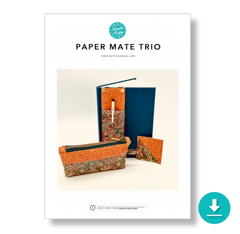 INSTRUCTIONS: Paper Mate Trio Pattern Compendium: DIGITAL DOWNLOAD