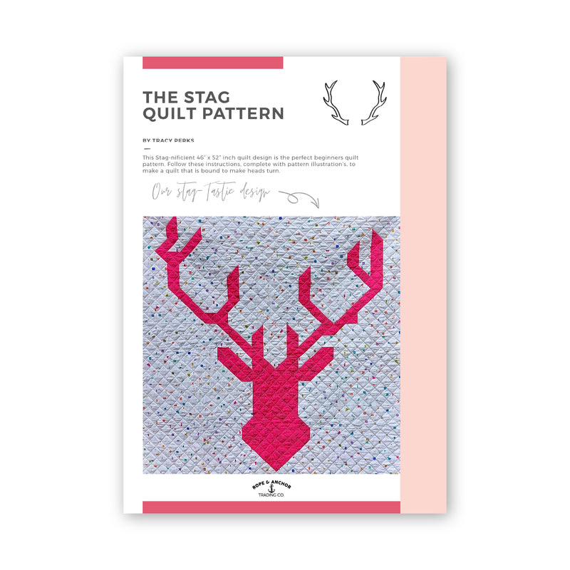 INSTRUCTIONS: Tracy Perks 'The Stag' Quilt: PRINTED VERSION