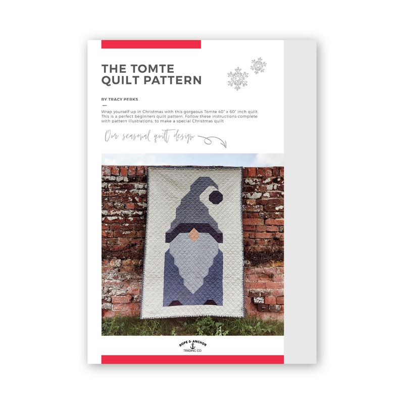 INSTRUCTIONS: Tracy Perks 'Tomte' Quilt Pattern: PRINTED VERSION