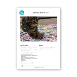 INSTRUCTIONS: Design Strip Mat: PRINTED VERSION