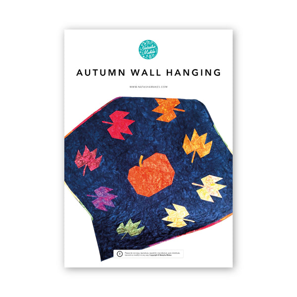 INSTRUCTIONS: Autumn Wall Hanging: PRINTED VERSION