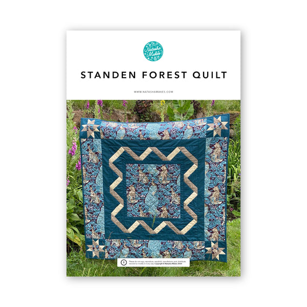 INSTRUCTIONS: Standen Forest Quilt: PRINTED VERSION