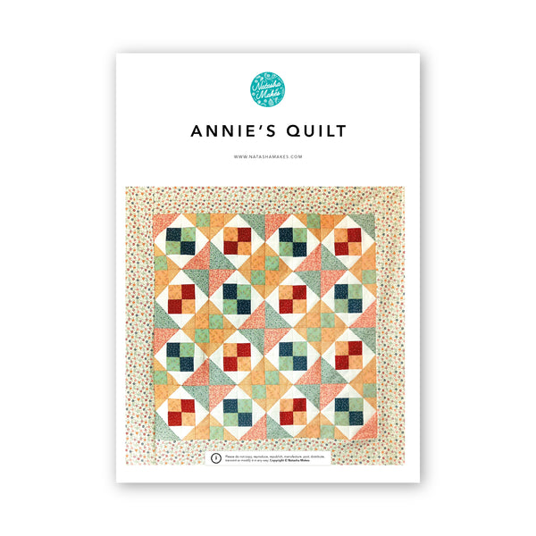 INSTRUCTIONS: Annie's Quilt: PRINTED VERSION