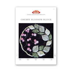 INSTRUCTIONS: Leesa Chandler: Oriental Baltimore BLOCK 2 'Cherry Blossom': PRINTED VERSION