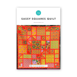 INSTRUCTIONS: Sassy Squares Quilt: PRINTED VERSION