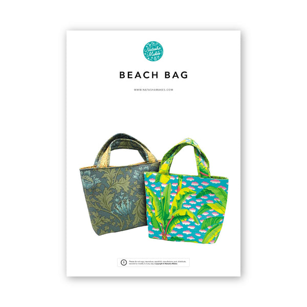 INSTRUCTIONS: Natasha's Beach Bag: PRINTED VERSION