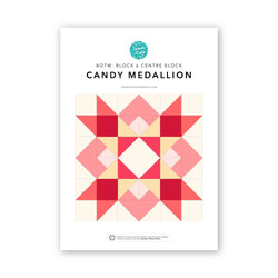 Block of the Month: 'Candy Medallion' Block 6: Printed Instructions