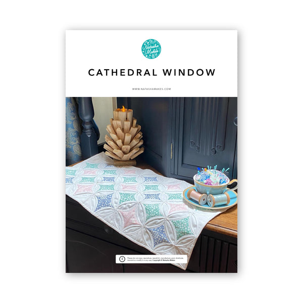 INSTRUCTIONS: Cathedral Window Technique: PRINTED VERSION