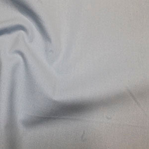 100% Cotton Plain: #43 Powder Blue: Cut to Order by the 1/2m