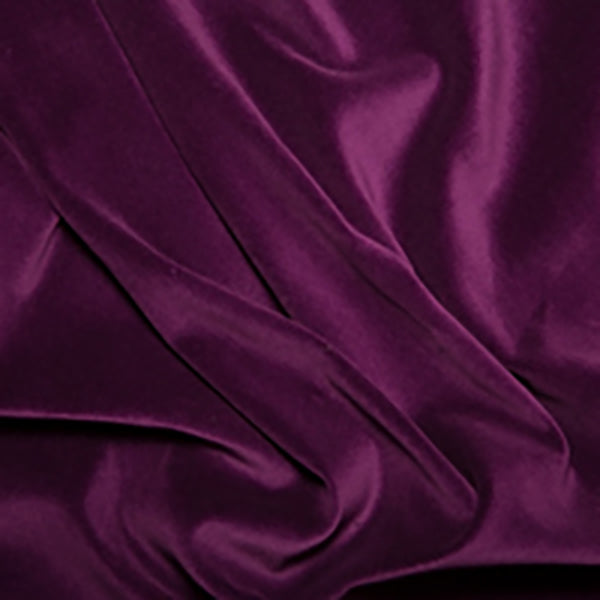 Cotton Velvet: Purple: by the 1/2m