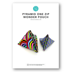 INSTRUCTIONS: Pyramid One Zip Wonder Pouch: PRINTED VERSION