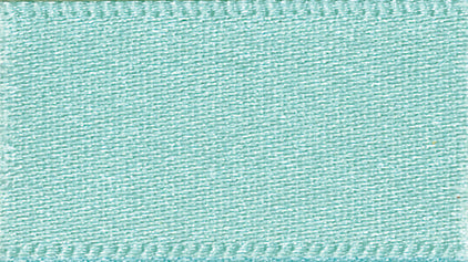 Berisfords Ribbon | 'Double Faced Satin': 5mm Wide: Colour 78 - Aqua: by the METRE