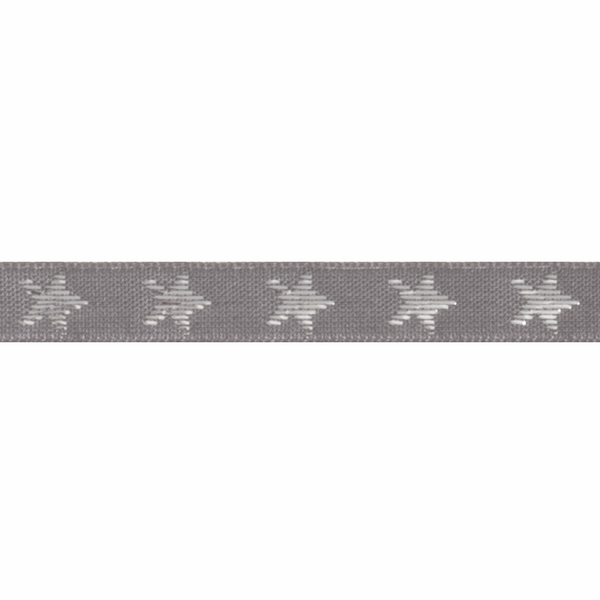 RIBBON: Galaxy: 5m x 10mm - Graphite / Silver