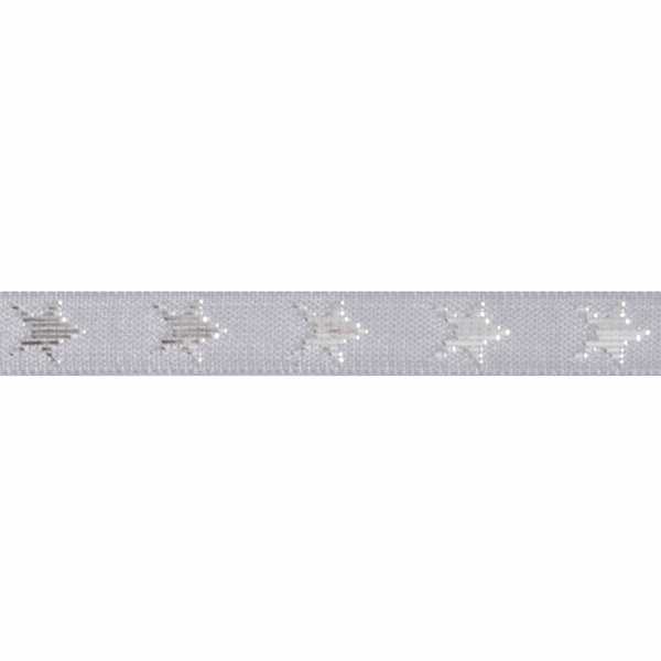 RIBBON: Galaxy: 5m x 10mm - Silver