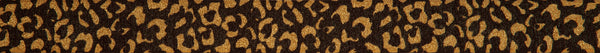 RIBBON: Berisfords 'Leopard Spots' 80570: 25mm x 5m: Colour 1 - Gold/Black