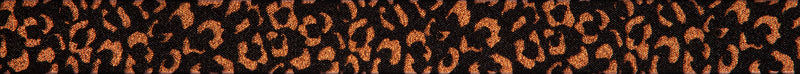 Berisfords Ribbon | 'Leopard Spots' 80570: 25mm x 5m: Colour 2 - Copper/Black