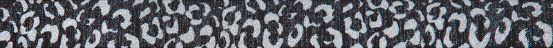 Berisfords Ribbon | 'Leopard Spots' 80570: 25mm x 5m: Colour 3 - Silver/Black