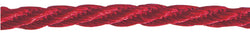 CORD: Berisfords 'Barley Twist' 5mm Colour 15 - Red: by the 1/2m